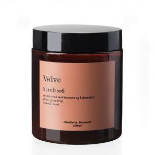 Scrub No. 6 fra Vølve med vitamin boost. Håndlavet i Danmark af økologiske ingredienser.