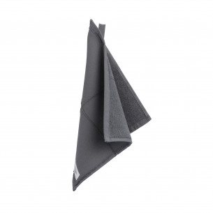 CALM Vaskeklude fra The Organic Company 4 stk. I farven dark grey