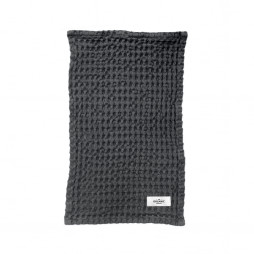 Praktisk, og smuk vaskeklud. BIG WAFFLE fra The Organic Company. Dark Grey