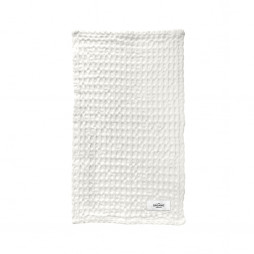 BIG WAFFLE vaskeklud, i natural white, fra The Organic Company.