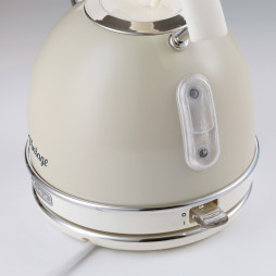 Synligt vandniveau på Vintage kettle fra Ariete.
