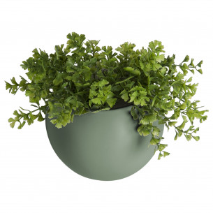 Væg blomsterkrukke. Grøn Globe fra Present Time.