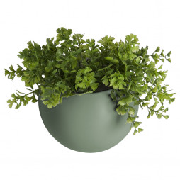 Væg blomsterkrukke. Grøn Globe fra Present Time.