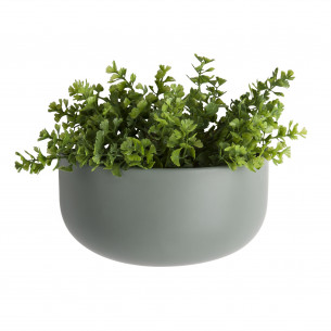 Væg blomsterkrukke. Oval Wide grøn fra Present Time.