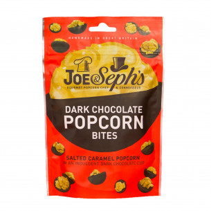 Dark Chocolate Popcorn Bites - Joe & Seph's