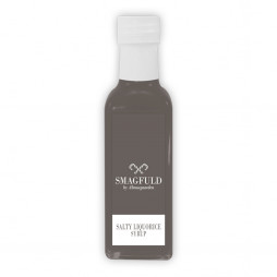 Smagfuld sirup med salt lakrids (100 ml) fra Almuegaarden