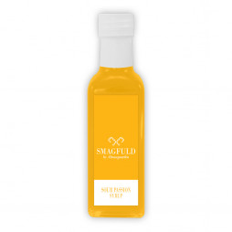 Smagfuld sirup med syrlig passion (100 ml) fra Almuegaarden