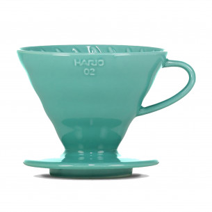 V60 Dripper kaffetragt i turkis fra Hario