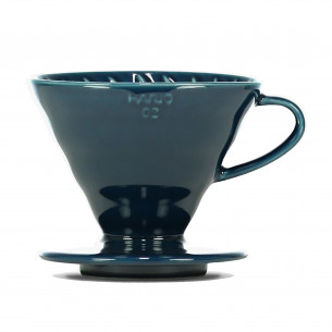 V60 Dripper kaffetragt i indigo blue fra Hario