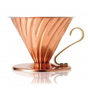 V60 Dripper kaffetragt i kobber fra Hario
