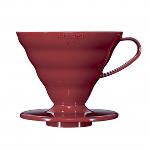 V60 Dripper 02 - Rød fra Hario