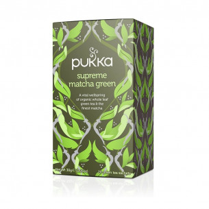 Supreme Matcha Green fra Pukka - 20 tebreve i æske
