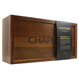 Chaplon trækiste med 50 chaplon tebreve
