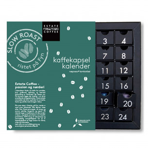 Årets Kapsel Julekalender fra Estate Coffee