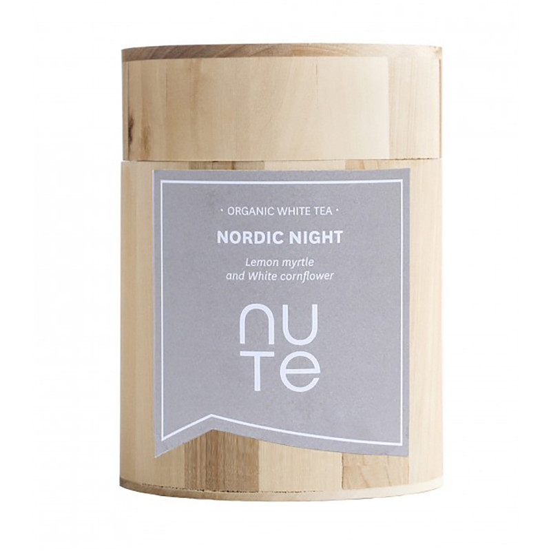Nordic Night fra NUTE - 100 gram løs te i trædåse