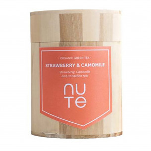 Green Strawberry & Camomile fra NUTE - 100 gram te i trædåse