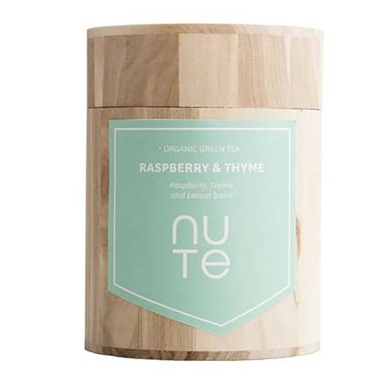 Green Raspberry & Thyme fra NUTE - 100 gram i trædåse