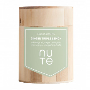 Ginger Triple Lemon fra NUTE - 100 gram te i trædåse