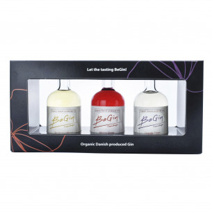 3 x 50 ml gin i gaveæske fra BeGin Cph