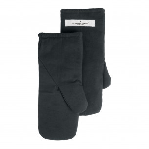 Grillhandsker Medium, dark grey - The Organic Company