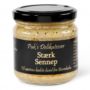 Stærk Sennep - Puk's Delikatesser
