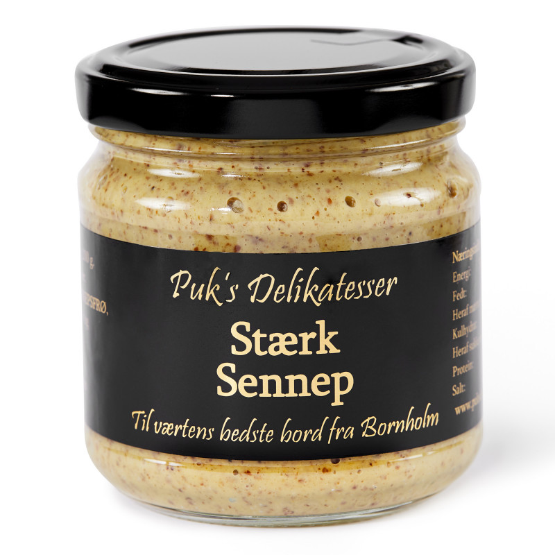 Stærk Sennep - Puk's Delikatesser