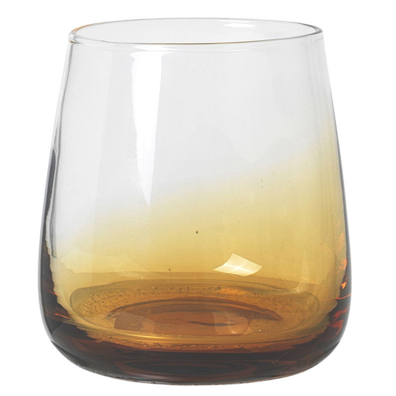 4 stk. Amber Drikkeglas fra Broste Copenhagen