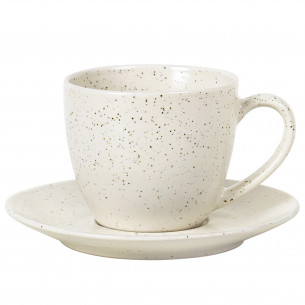 Nordic Vanilla Kop med Underkop 15, cl fra Broste Copenhagen