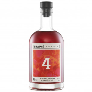 Snaps Bornholm No. 4 Hindbær, Ingefær & Granatæble Snaps - 50 cl