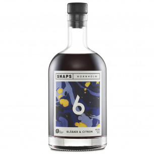 Snaps Bornholm No. 6 Blåbær & Citron Snaps - 50 cl