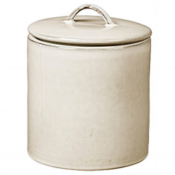Nordic Sand krukke m. låg (100 cl) fra Broste Copenhagen