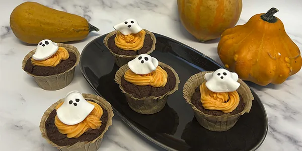 U-hyggelige Halloween Muffins