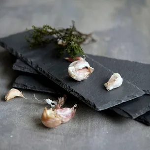 Nicolas Vahé Skifer plade 30 x 10 cm, sæt med 6 stk.