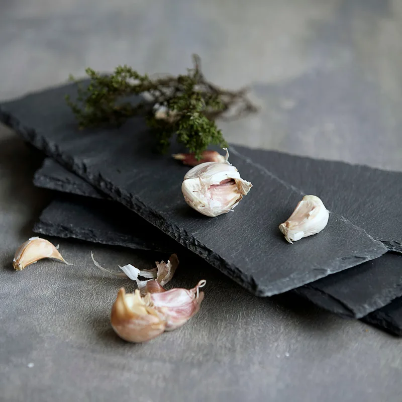 Nicolas Vahé Skifer plade 30 x 10 cm, sæt med 6 stk.