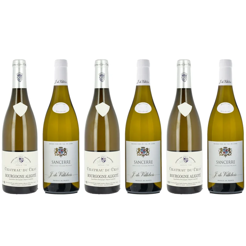 Bourgogne Aligoté & Sancerre  3+3 flasker til fisk & skaldyr