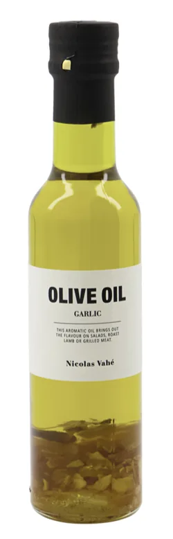 Nicolas Vahé Olivenolie med Hvidløg, 250ml.