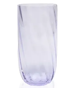Swirl Longdrink Glas 400 ml - Fås i flere farver - Anna von Lipa - lilla