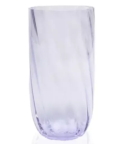 Swirl Longdrink Glas 400 ml - Fås i flere farver - Anna von Lipa - lilla
