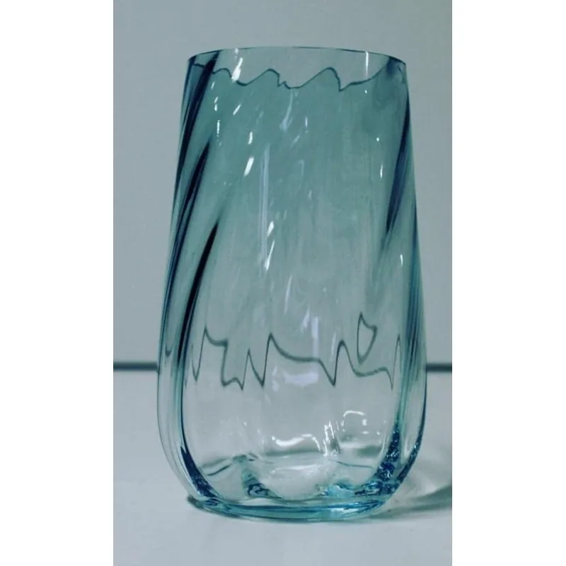 Hekla swirl drikkeglas light blue Anna Von Lipa - light blue