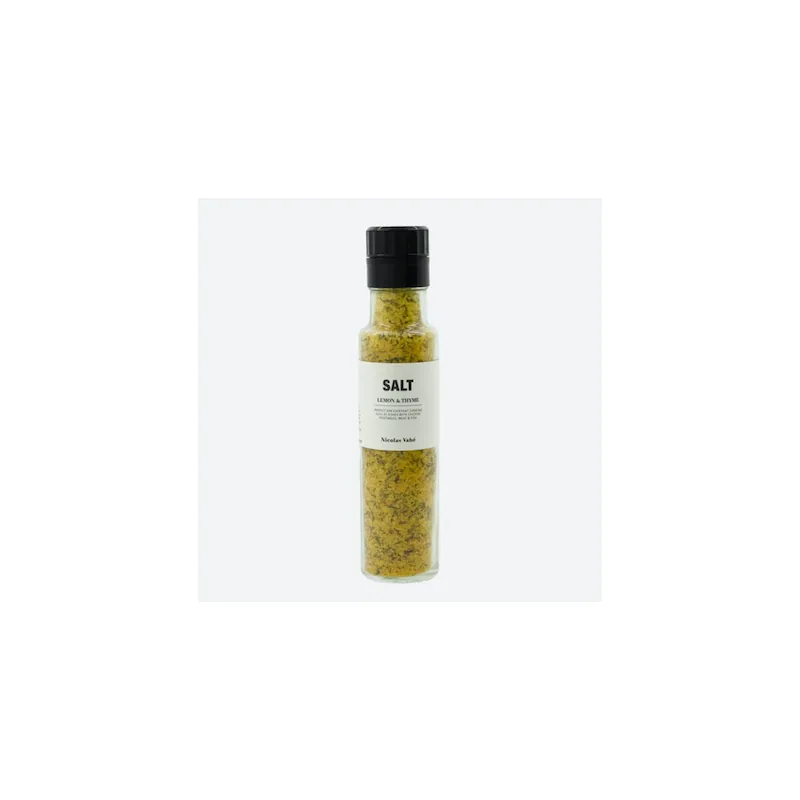 Salt m/ citron & Timian - Nicolas Vahé 320 g