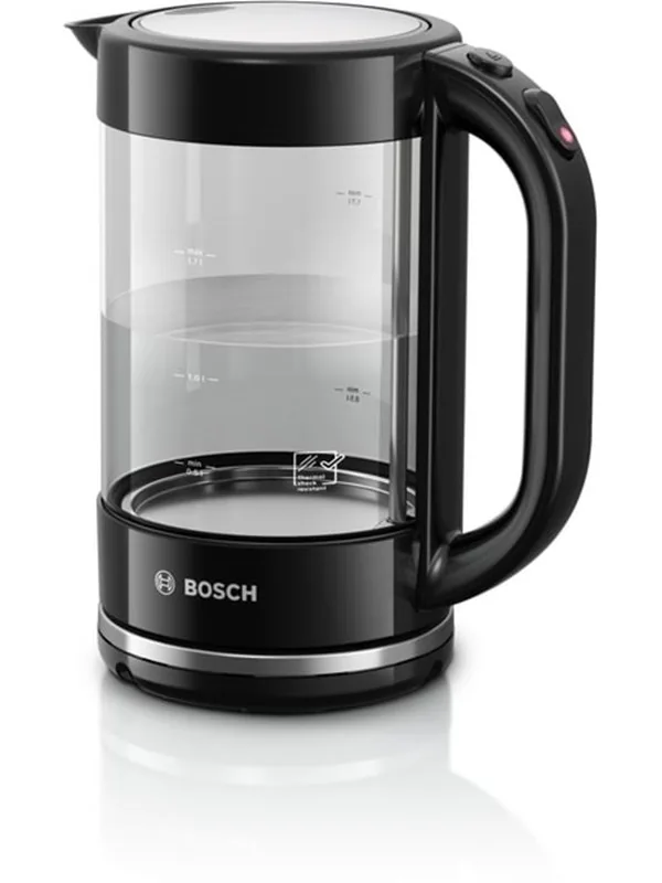 Bosch Elkedel TWK70B03 - Sort glas - 2400 W