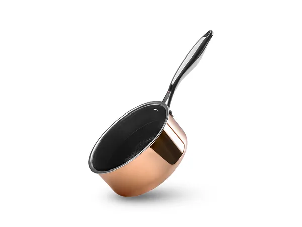 Copper hybrid non-stick sauce pot 18 cm