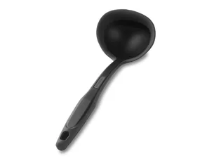Silicone soup ladle