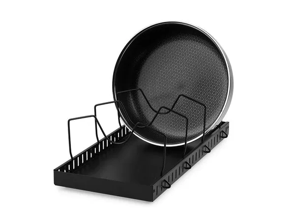 Pull-out pan organizer