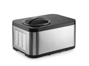 Ice cream maker with compressor