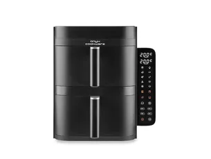 Airfryer - dual stack 12l – black