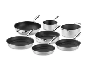 Zero – natural non-stick cookware set – 7pcs