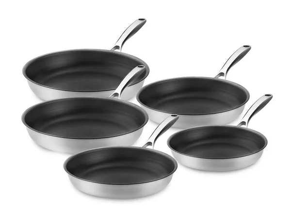 Zero – natural non-stick frying pan set – 5pcs
