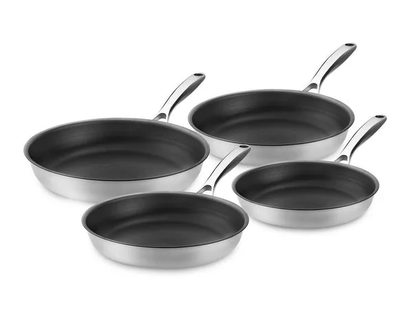 Zero – natural non-stick frying pan set – 4pcs