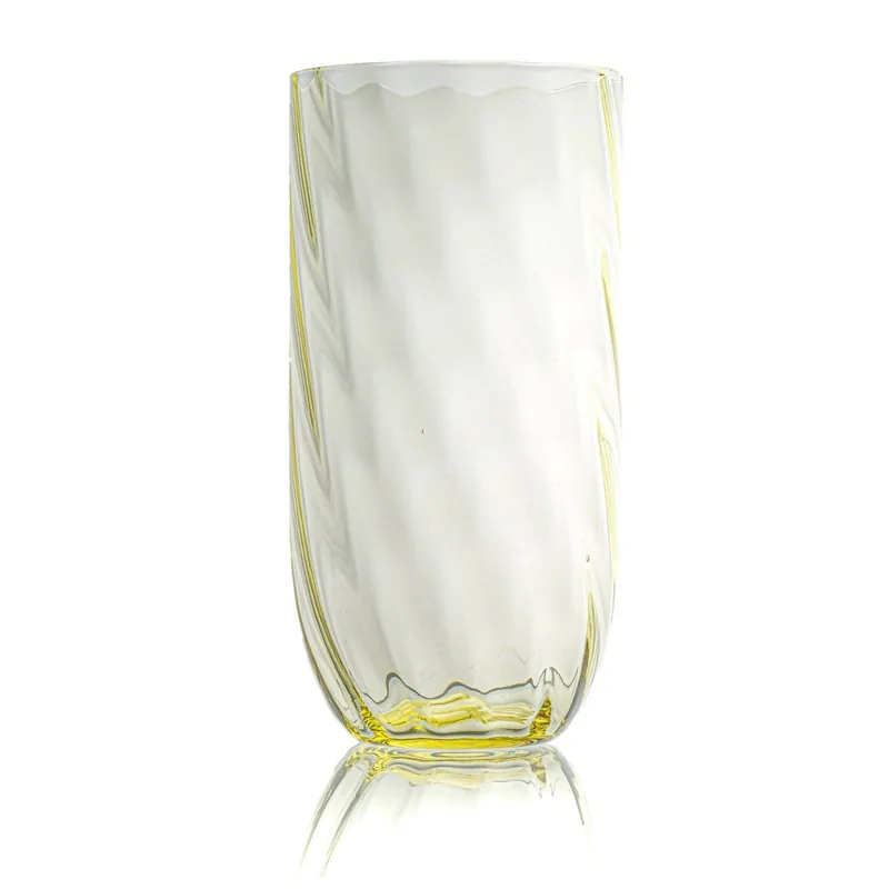 Swirl Longdrink Glas 400 ml - Fås i flere farver - Anna von Lipa - Citron